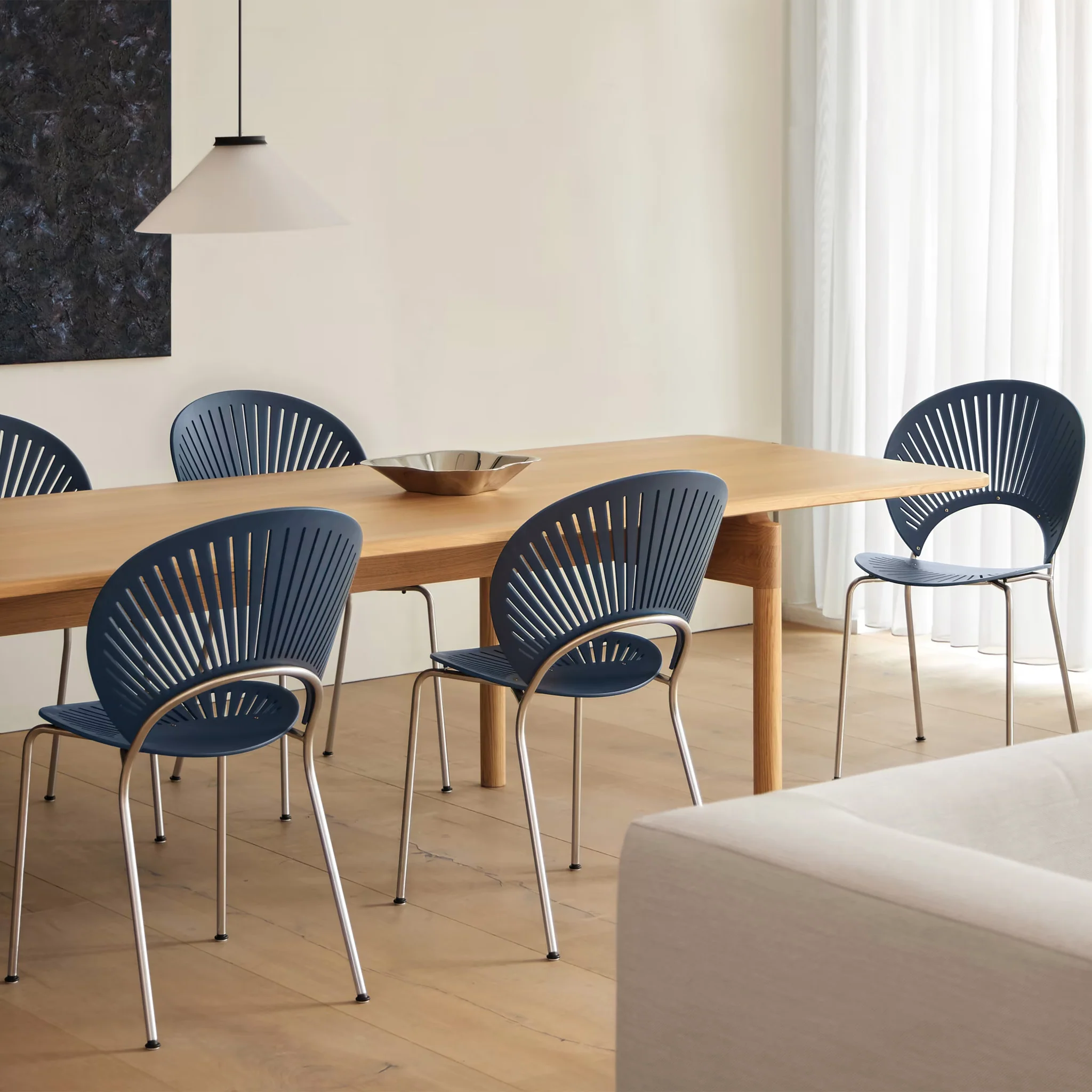 Trinidad Chair Wooden Seat By Nanna Ditzel for Fredericia - Image 12
