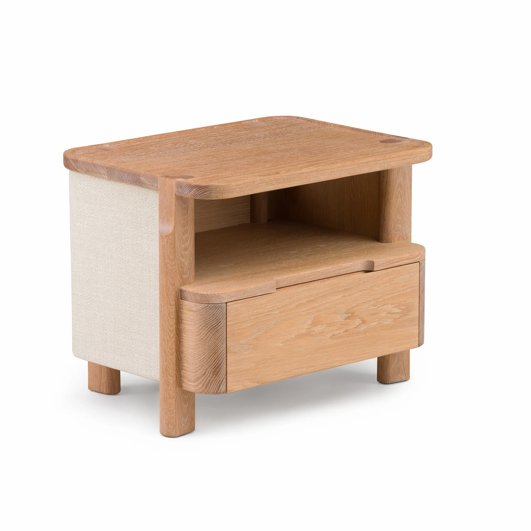 Twenty-Five Bedside Tables With Upholstery By De La Espada Atelier