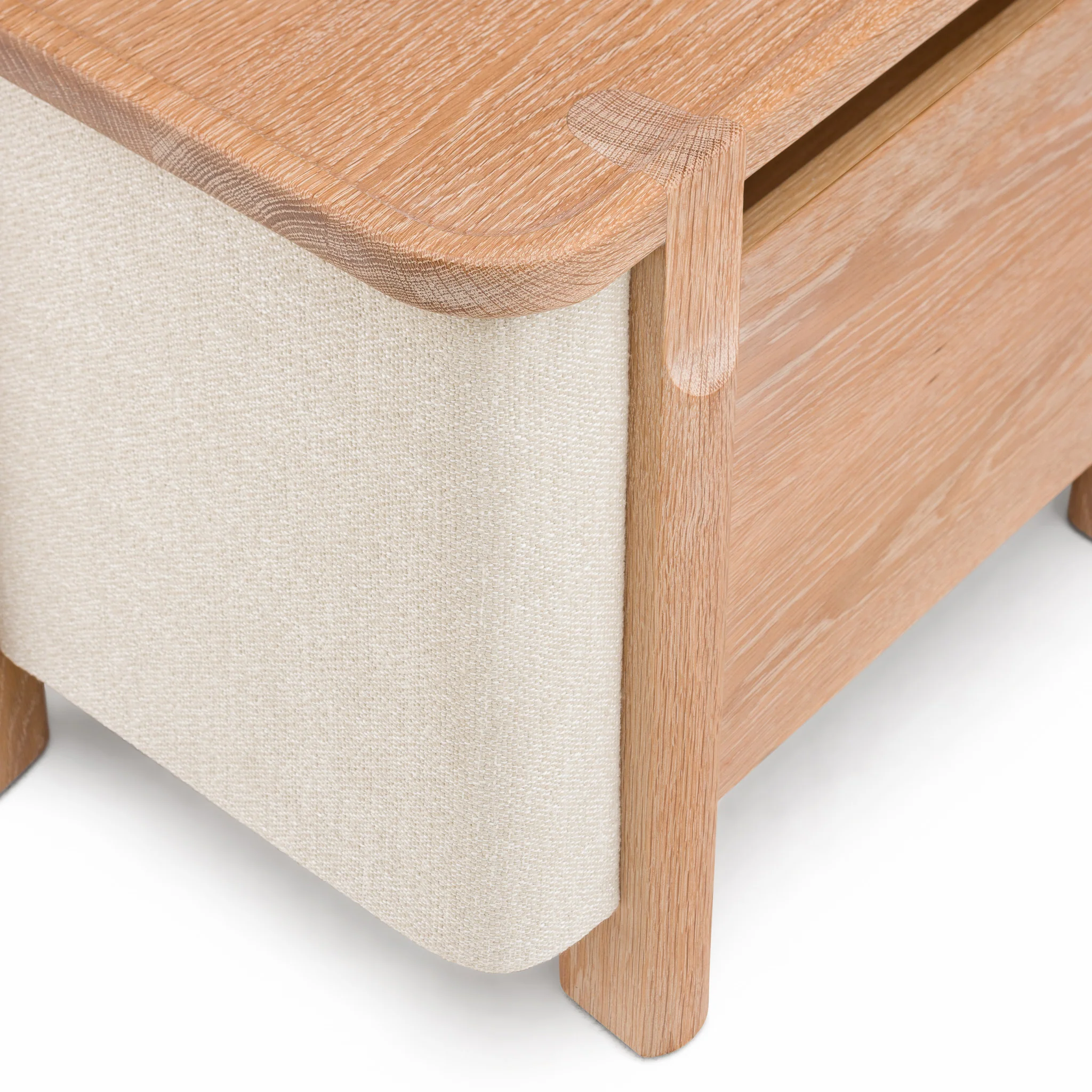 Twenty-Five Bedside Tables With Upholstery By De La Espada Atelier - Image 3