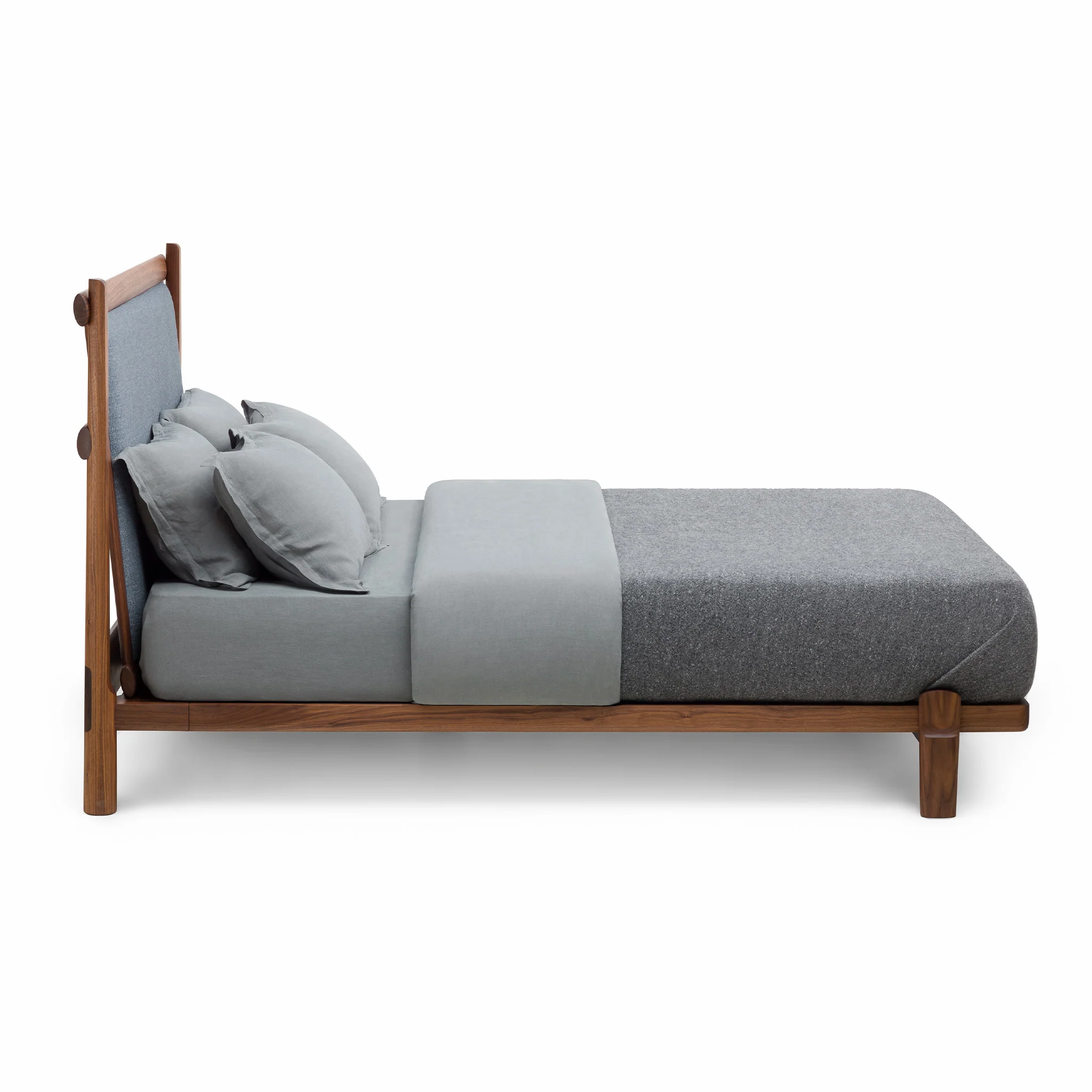 Twenty-Five Upholstered Bed By De La Espada Atelier - Image 2