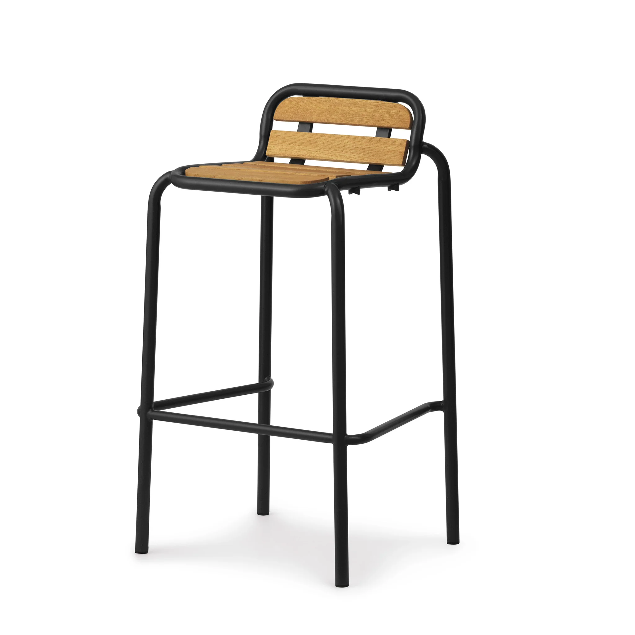 Vig Bar Stool Wood by Normann Copenhagen