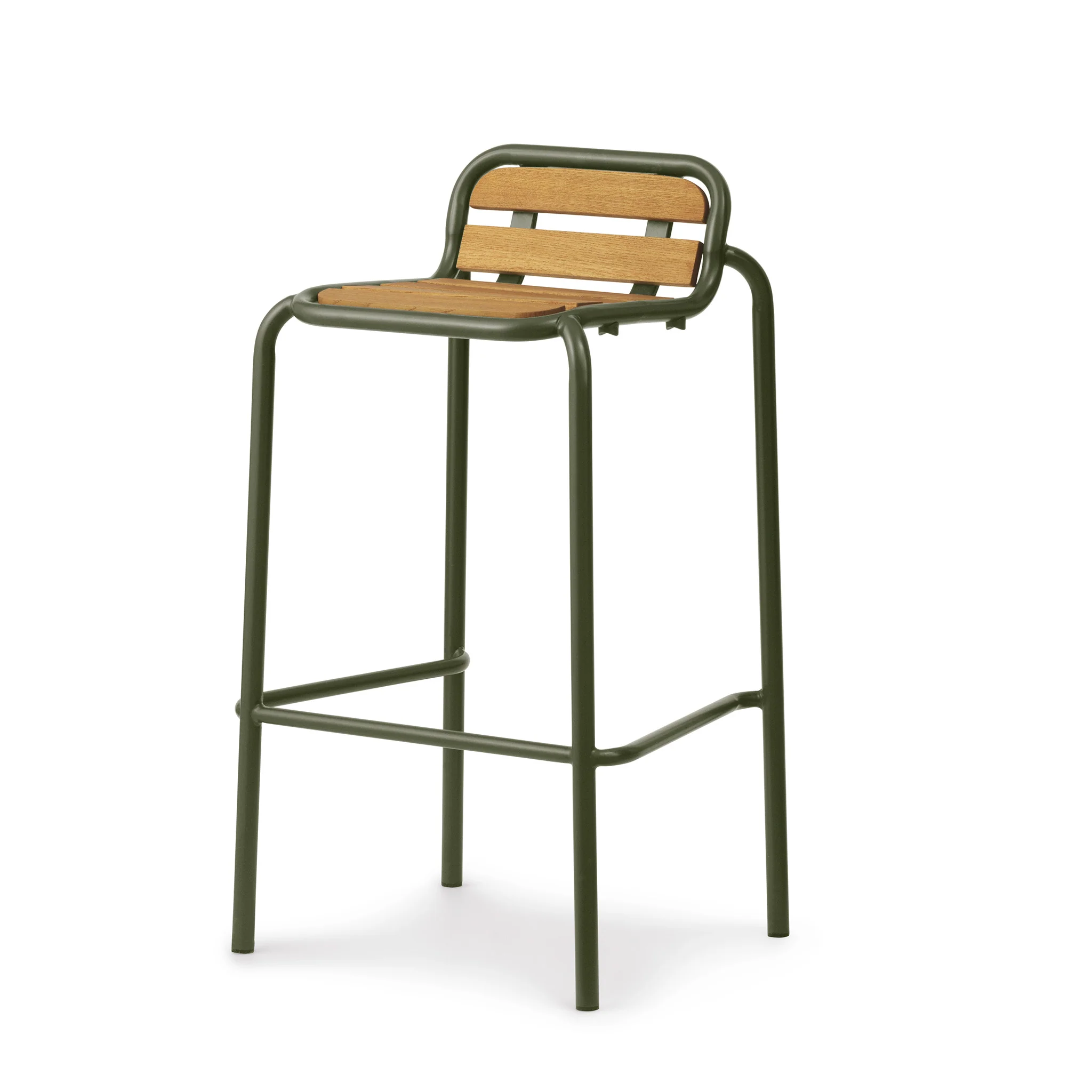 Vig Bar Stool Wood by Normann Copenhagen - Image 2