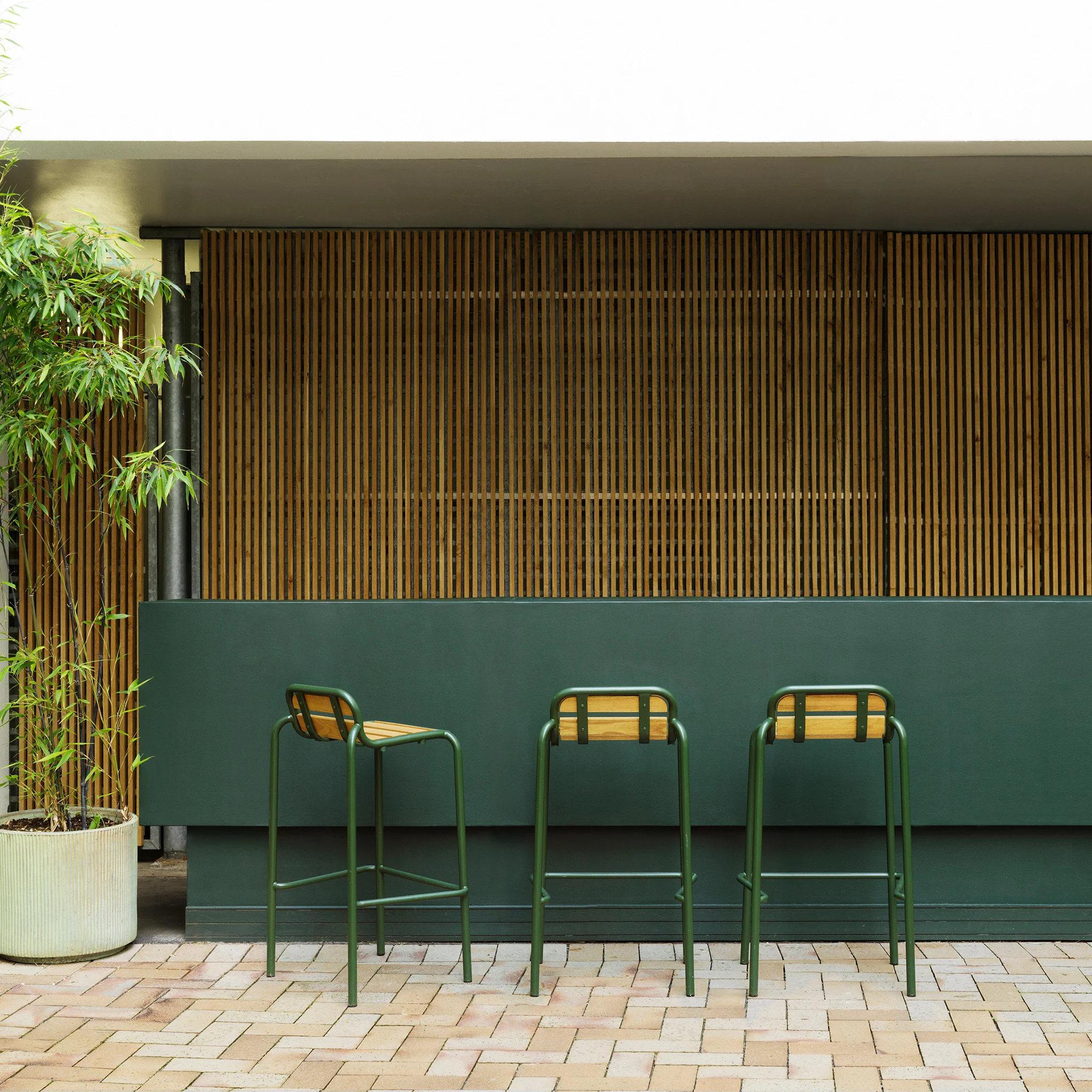 Vig Bar Stool Wood by Normann Copenhagen - Image 3