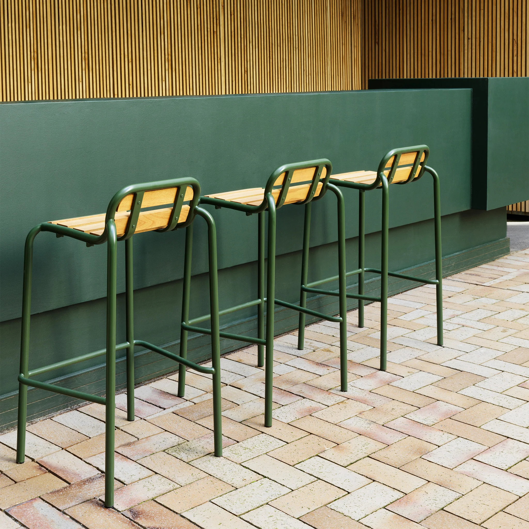 Vig Bar Stool Wood by Normann Copenhagen - Image 5