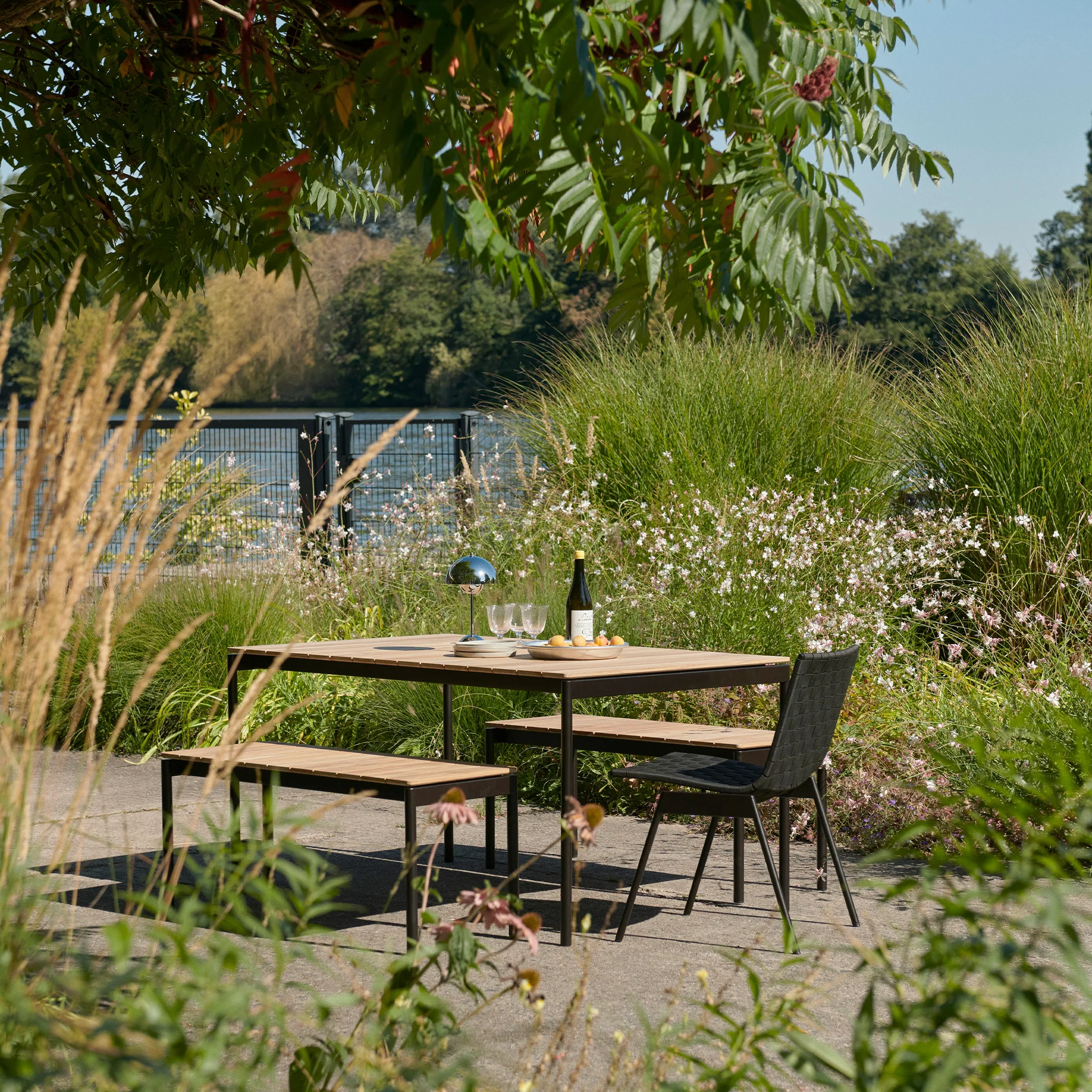 Ville AV27 / AV28 Outdoor Bench by Anderssen & Voll - Image 4