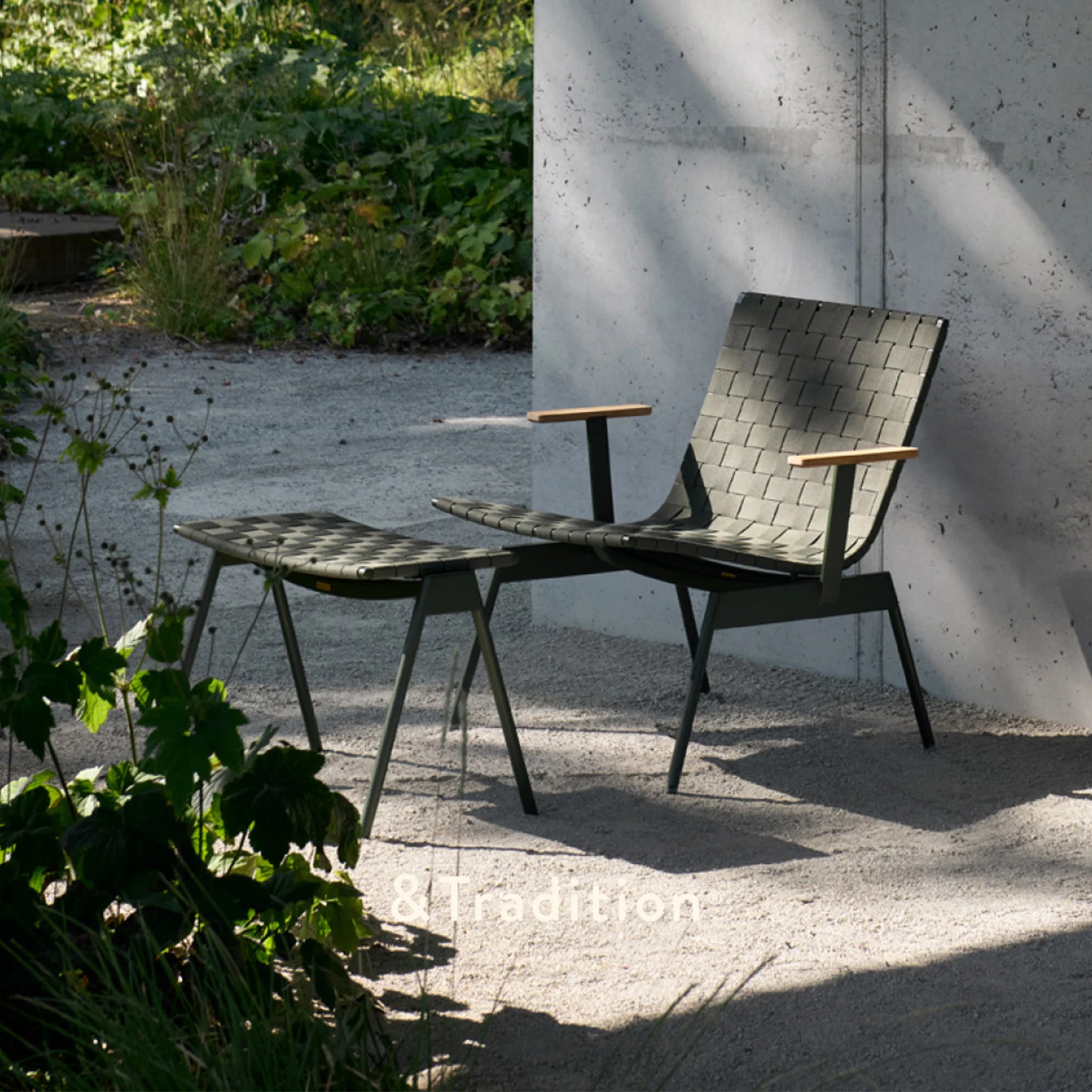Ville AV45 Outdoor Lounge Armchair by Anderssen & Voll - Image 3